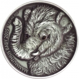 Burkina Faso 2015 1000 Francs Mammoth Baby Real Eyes 1oz