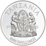 Tanzania 2016 1000 Shillings Butterflies in 3D