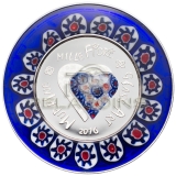 Cook Islands 2016 5$ Murrine Millefiori – Glass Art