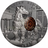 Niue Island 2016 10$ Ancient Myths - Trojan Horse 2oz