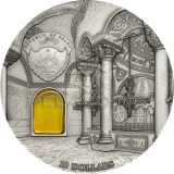 Palau 2016 10$ Mineral Art - Hagia Sophia Istanbul 2oz