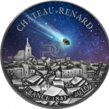 Burkina Faso 2016 1000 Francs Chateau Renard Meteorite 1oz