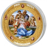 Niue Island 2016 10$ Perfection in Art - Doni Tondo 2oz