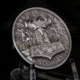 Cook Islands 2017 10$ Thor\'s Hammer - Mjöllnir 2oz