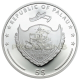 Palau 2017 5$ Ounce of Luck 1oz Silver