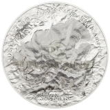 Cook Islands 2016 25$ Denali Summit 5oz Silver