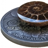 Burkina Faso 2016 1000 Francs World of Evolution - Ammonite 1oz