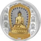 Cook Islands 2017 20$, 25$ Masterpieces of Art Special Edition - Shakyamuni Buddha