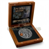 Niue Island 2017 5$ Minotaur - Ancient Myths II 2oz