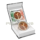 Libertad 2016 1 Onza Callendar Color, rose Gold plated 1oz