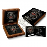 Canada 2018 5$ Maple Leaf - Smoked Skull Black Ruthenium and 24kt Gold Plated