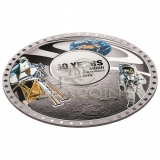 Solomon Islands 2019 5$ Moon Landing 50th Anniversary Convex