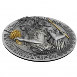 Niue Island 2019 5$ ATHENA and MINERVA Strong and Beautiful Goddesses 2oz