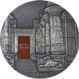 Chad 2017 10000 Francs KARNAK Egyptian Temple Jasper 1KG