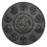 Mexico 2018 1 Onza Libertad Dia de los Muertos II 1oz Ruthenium plated