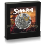 Niue Island 2019 5$ Warriors Samurai 2oz