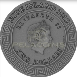 Niue Island 2019 2$ Gods Series - Hephaestus 2oz