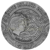 Niue Island 2019 5$ Ancient Chinese Warrior - ZHAO YUN 2oz