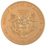 USA 2018 1$ Silver Eagle Astronomy Jupiter 1oz Silver Gilded Coin
