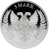 Germania 2019 5 Mark Proof 1oz Silver Coin