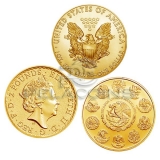 USA, Mexico, United Kingdom 2017 Ounce of Art Van Gogh 3 coin set