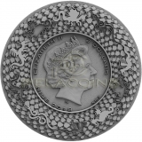 Niue Island 2019 2$ Norse Dragon 2oz