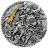 Niue Island 2019 5$ Chinggis Khaan - Gengis 2oz