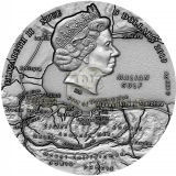 Niue Island 2019 5$ LEONIDAS - Great Commanders 2oz