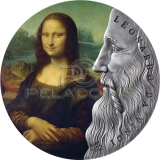 Ghana 2019 10 Cedis Leonardo Da Vinci 2oz