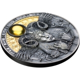 Niue Island 2020 5$ Amun-Ra Divine Faces Of The Sun 3oz Silver Coin