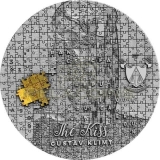 Cameroon 2020 3000 Francs Gustav Klimt The Kiss so Puzzle Art 3oz