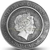 Niue 2020 5$ VAN GOGH Self Portrait 13,5oz - 80mm Silver Coin