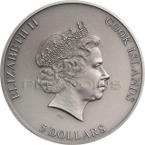 Cook Islands 2020 5$ STILL TRAPPED 1oz