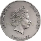 Cook Islands 2020 5$ STILL TRAPPED 1oz