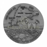 Cameroon 2020 2000 Francs Lava Resin Rapa Nui 2oz