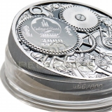 Mongolia 2020 2000 Togrog Clockwork Evolution - Mechanical Bee 3oz