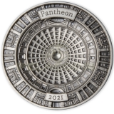 Solomon Islands 2021 10$ PANTHEON 4 Layer series 3oz