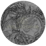 Niue Island 2021 5$ Four Horsemen of the Apocalypse - Pale Horse 2oz