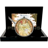 Palau 2021 20$ REVERIE By Mucha Micropuzzle Treasures 3oz