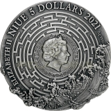 Niue Island 2021 5$ DEDAL AND IKAR - MYTHOLOGY 2oz