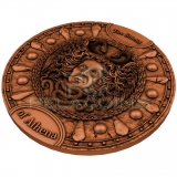 Niue 2022 5$ SHIELD OF ATHENA - Ag copper plating 2oz