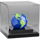 Barbados 2022 5$ BLUE MARBLE Green Planet Earth Spherical 3oz