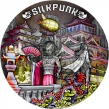 Niue Island 2022 5$ Silkpunk - The Punk Universe 2oz