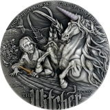 Niue 2022 5$ Time of Contempt - The Witcher series 2oz
