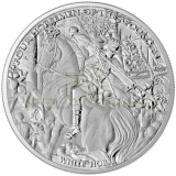 Carpathians 2023 5 Thalers Four Horsemen of Apocalypse - White Horse 1oz