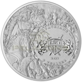 Carpathians 2023 5 Thalers Four Horsemen of Apocalypse - White Horse 1oz