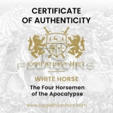 Carpathians 2023 5 Thalers Four Horsemen of Apocalypse - White Horse 1oz