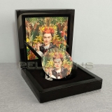 Palau 2023 20$ FRIDA KAHLO LA MARAVILLA Great Micromosaic Passion II 3oz