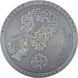 Cook Islands 2023 20$ Antikythera Mechanism Archeology & Symbolism Antiqued 3oz