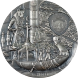 Palau 2023 10$ The Egyptians – Afterlife & Rites of Passage 2oz